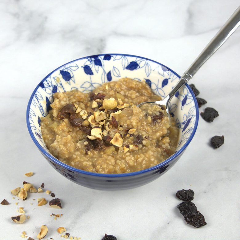 Apple Cherry Steel-cut Oats