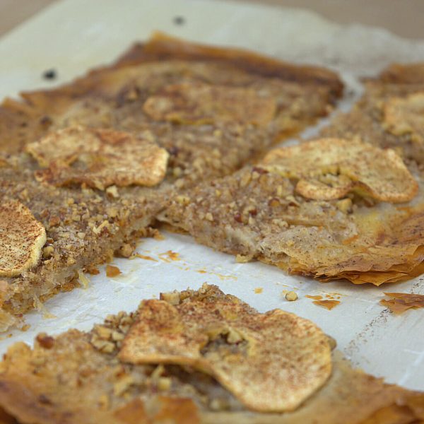Apple Pecan Phyllo Crisp