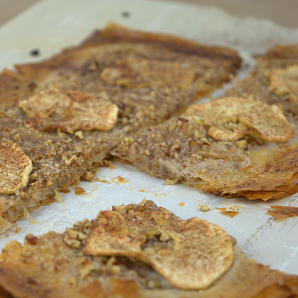 Apple Pecan Phyllo Crisp