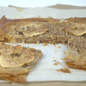 Apple Pecan Phyllo Crisp