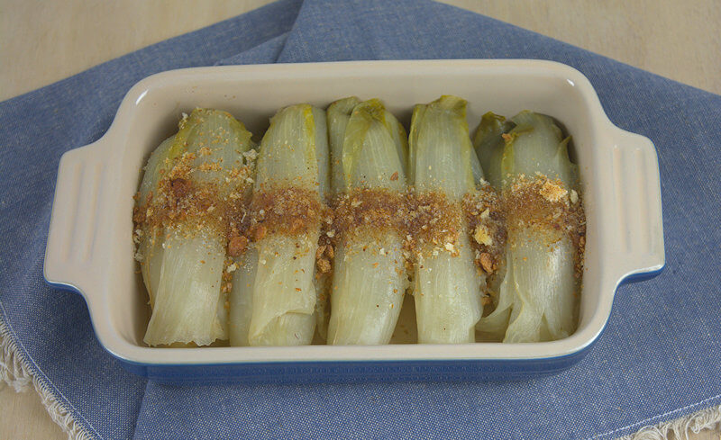 Finished dish Belgian Endive au Natural