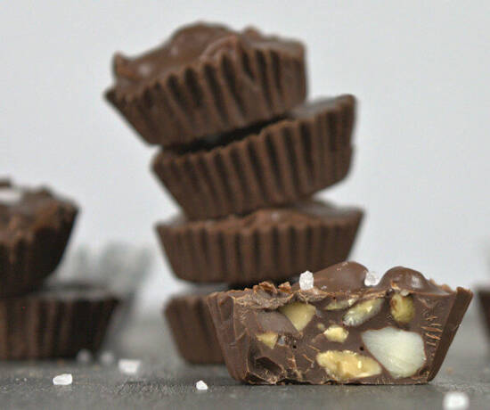 Picture of Dark Chocolate Nuts Cups