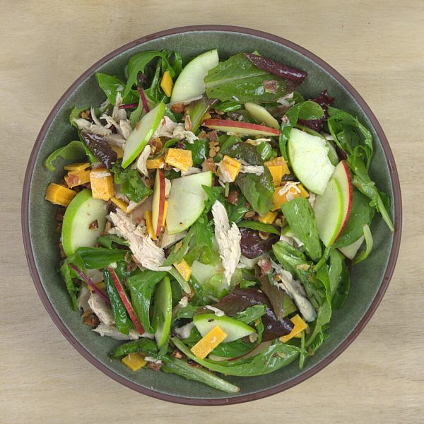 Apple, Cheddar, Turkey Salad