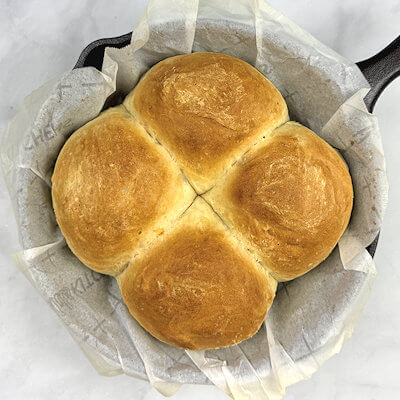 Step 4 - Place rolls in a preheated oven and bake for 15-20 minutes.