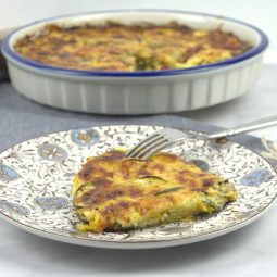 Green & Yellow Zucchini Tart