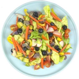Vegetable and Fruit Rainbow Salad