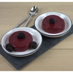 Blackberry Yogurt Panna Cotta