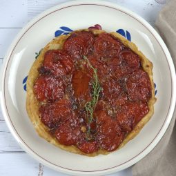 Upside-Down Tomato Tart with Cheese
