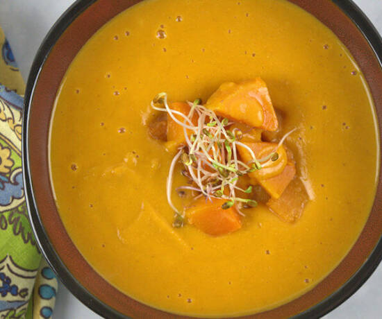 Peanut Butter and Squash Soup