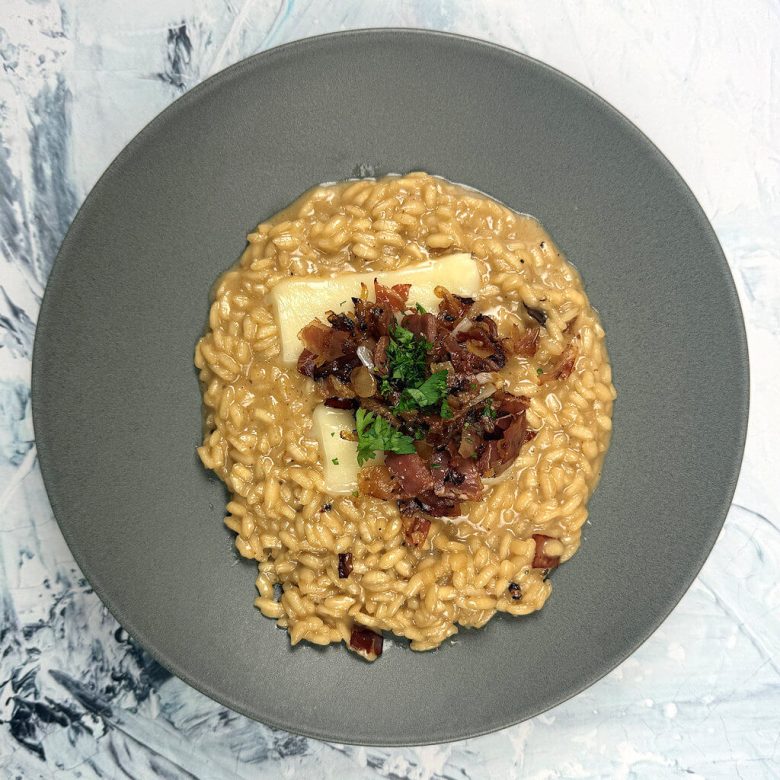 Risotto with Taleggio & Prosciutto