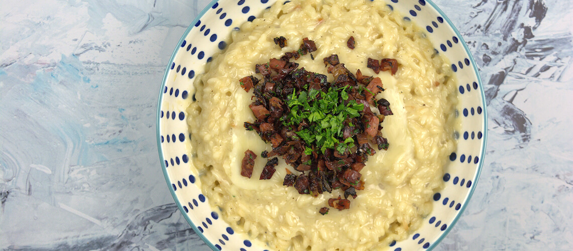 Risotto with Taleggio & Prosciutto