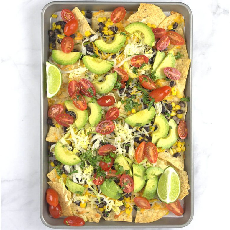 Vegetarian Weeknight Nachos