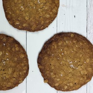 Brown Butter Oatmeal Cookies