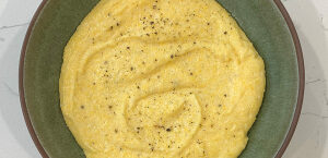 Creamy Cheesy Polenta