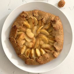 Whole Wheat Peach Galette