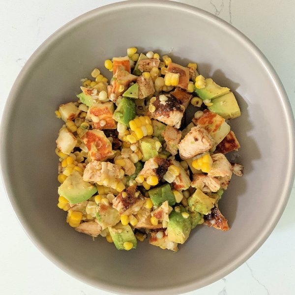 Avocado Chicken Salad for Two