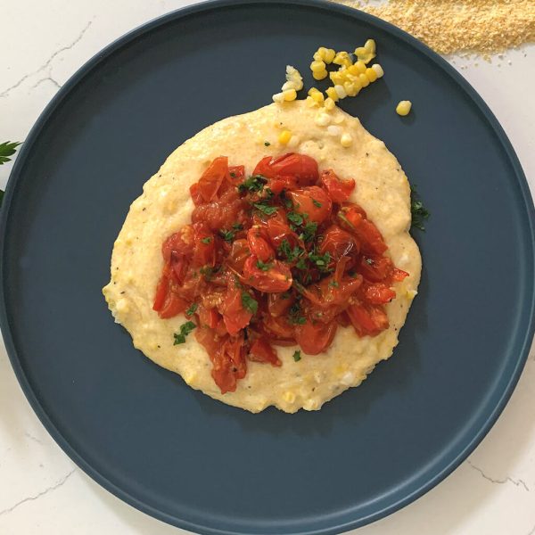 Polenta with Roasted Tomatoes