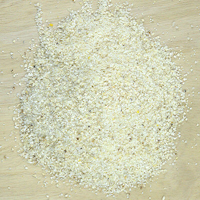 This is an example of stone ground white cornmeal, sold as grits.
