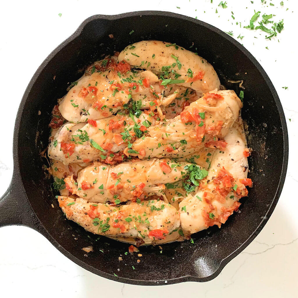 Chicken with Sundried Tomatoes