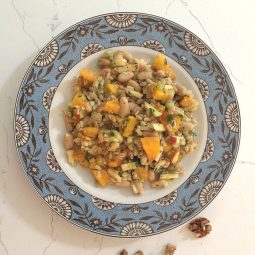 Roasted Butternut Squash Barley Salad