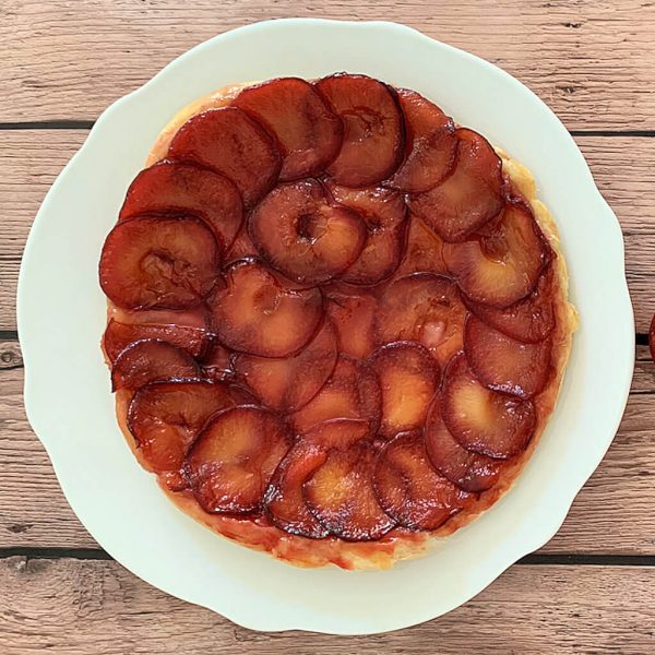 Upside Down Plum Pie