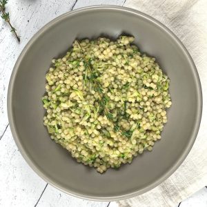 Couscous with Zucchini & Herbs