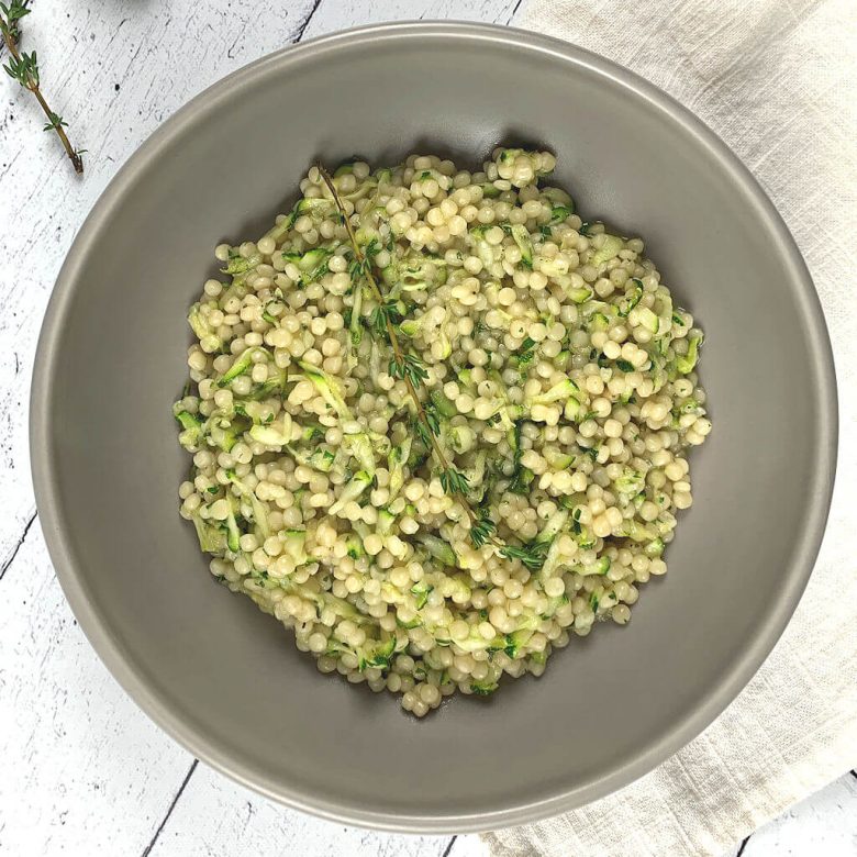 Couscous with Zucchini & Herbs