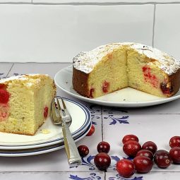 Cranberry Ricotta Cake