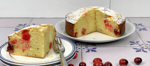 Cranberry Ricotta Cake