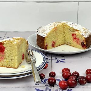 Cranberry Ricotta Cake