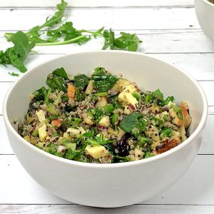 Winter Quinoa Salad with Gouda Cheese