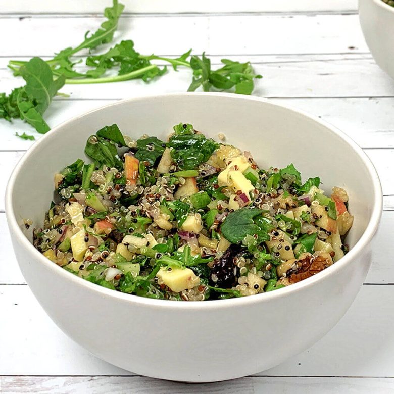Winter Quinoa Salad with Gouda Cheese