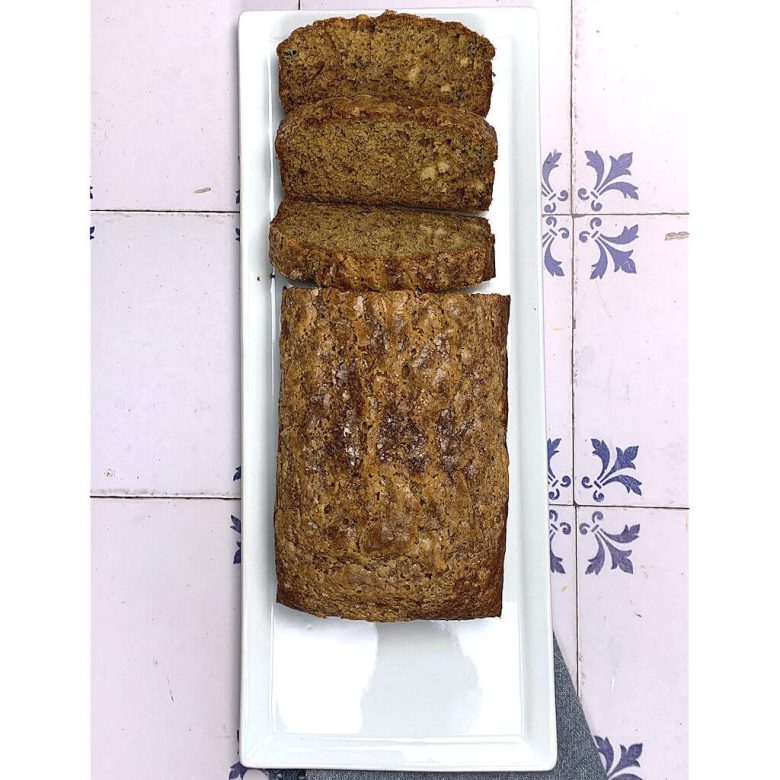Light and Fluffy Cardamom Banana Bread