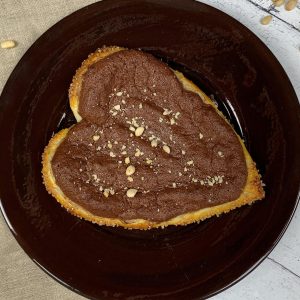 Rustic Chocolate Puff Pastry Heart
