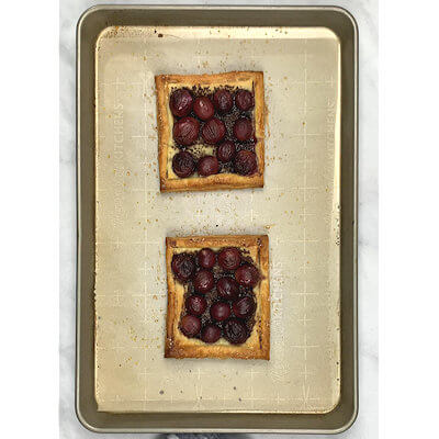 Step 4 - Place the baking sheet in an oven of 400°F for about 20 minutes.