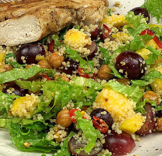 Fruity Couscous Salad with Chicken