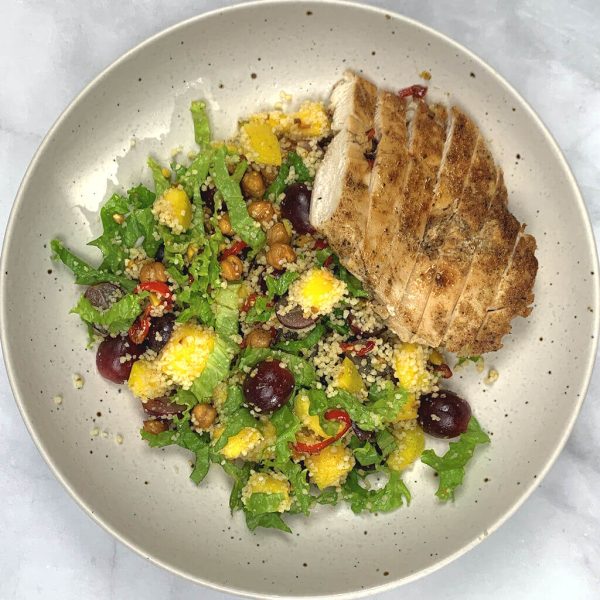 Fruity Couscous Salad with Chicken