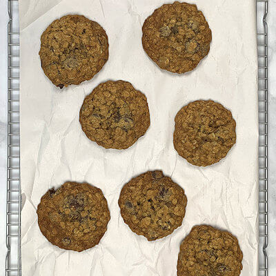 Step 6 - Place the baking sheet in an oven and bake for about 15 minutes. 
Remove the cookies from the oven and allow to cool.