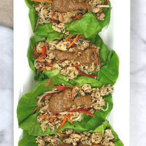 Chicken Lettuce Wraps