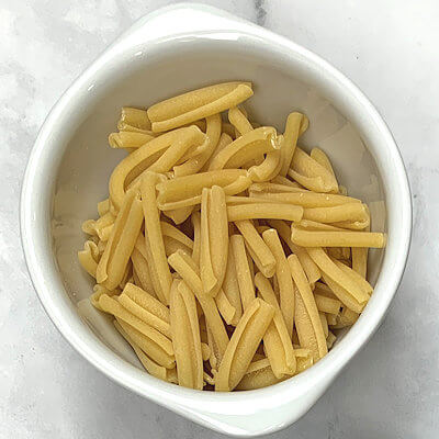 Step 1 - Cook the pasta according to the directions on the packaging.