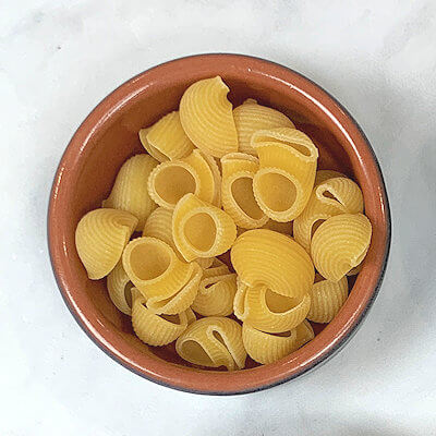 Step 2 - Cook the pasta according to the directions on the packaging. 