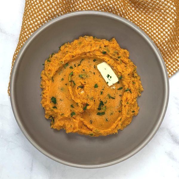 Savory Mashed Sweet Potatoes