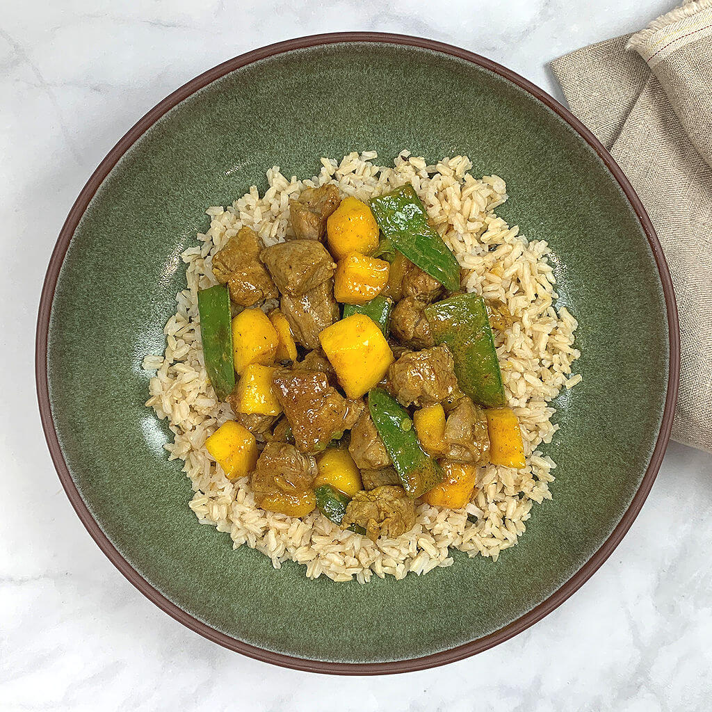 Curried Pork in Coconut Sauce