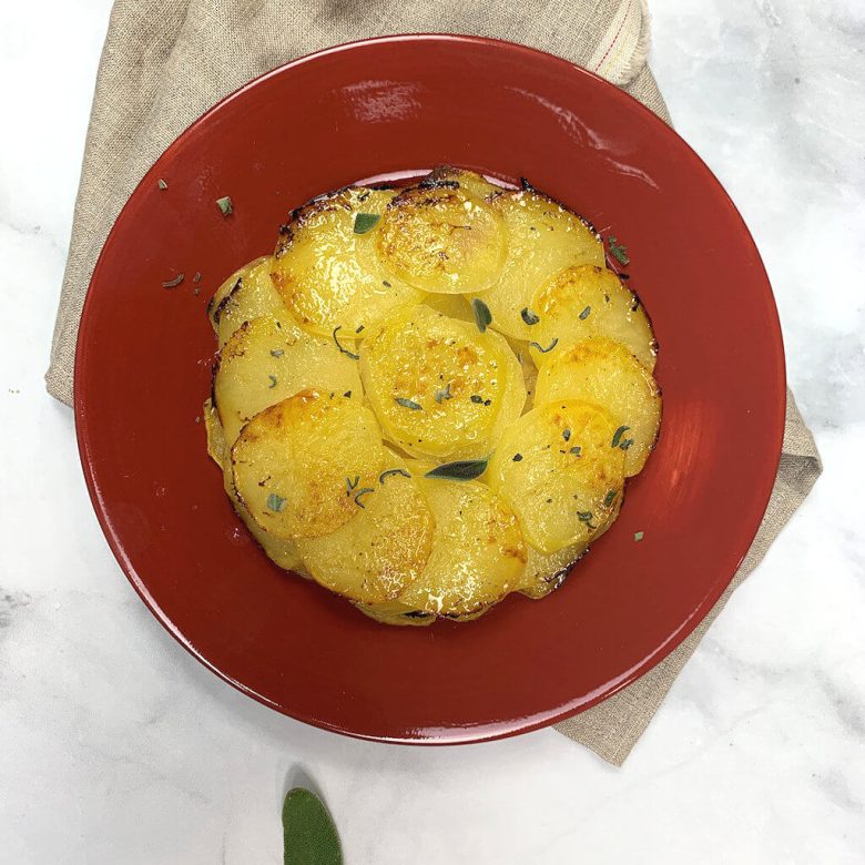 Potato Apple Galette