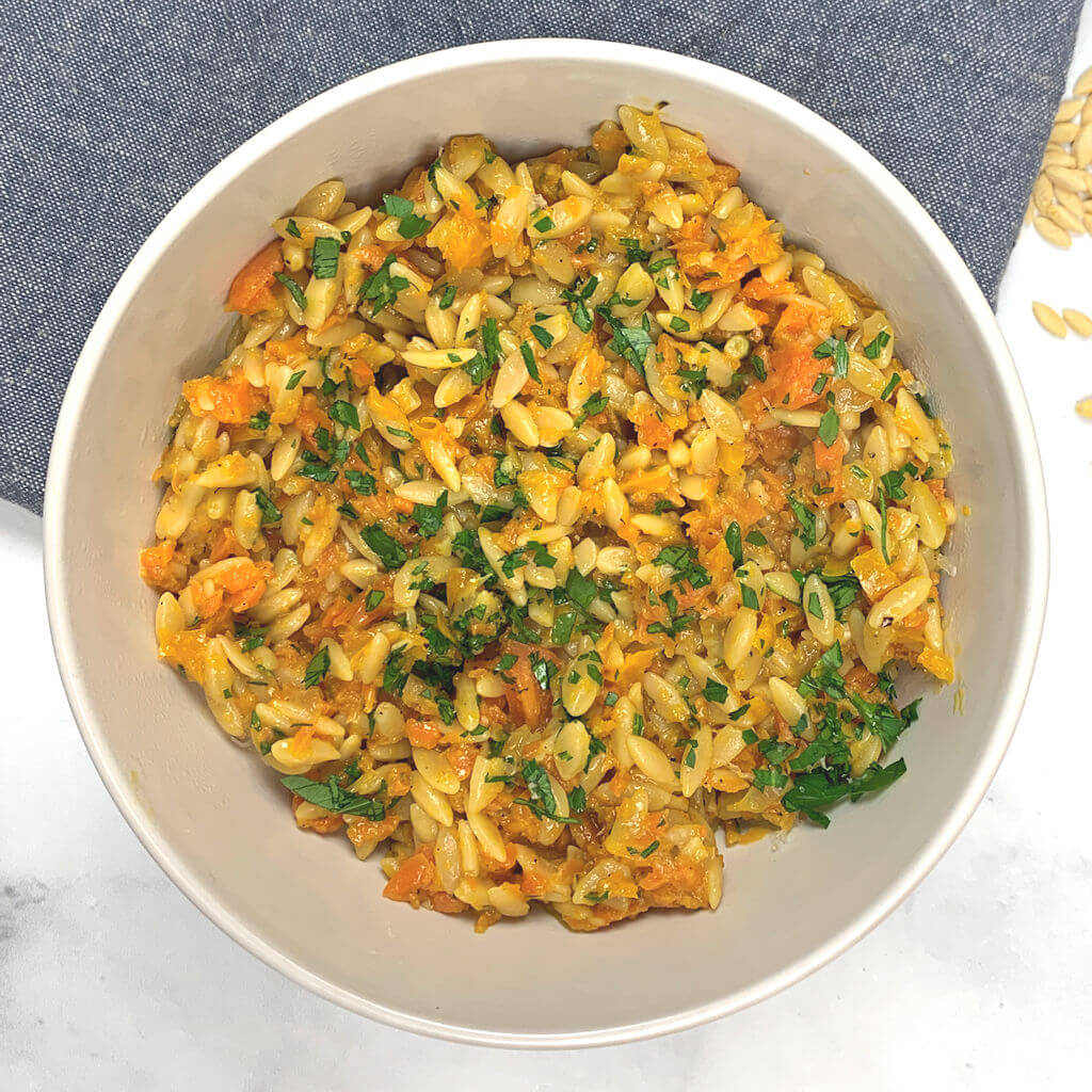 Carrot & Pepper Orzo