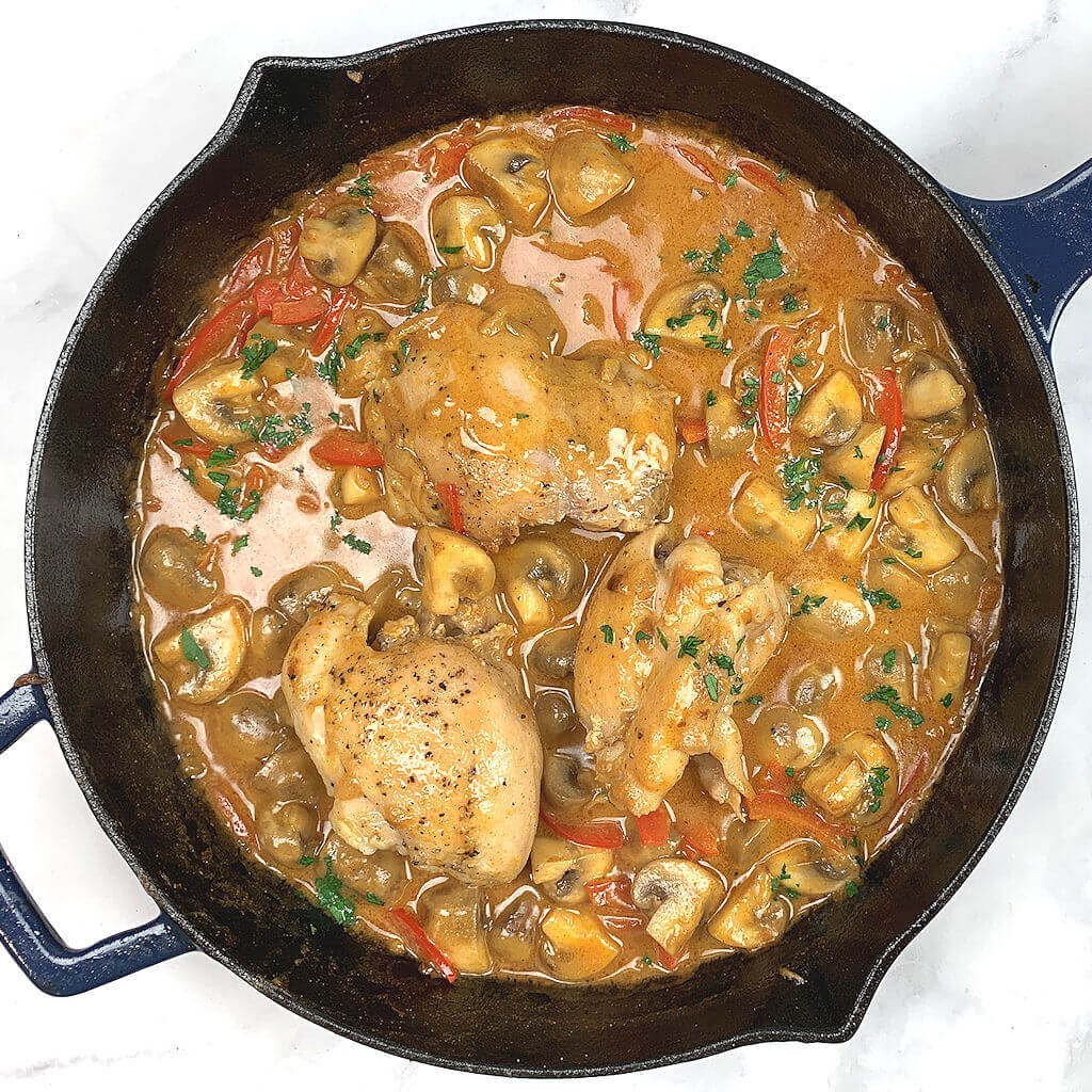 Chicken Stroganoff