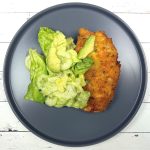 Chicken Milanese with Butter Lettuce Salad