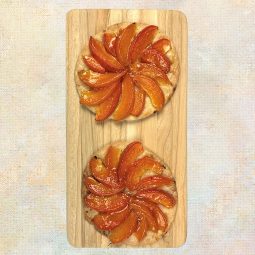 Apricot Tarts for Two