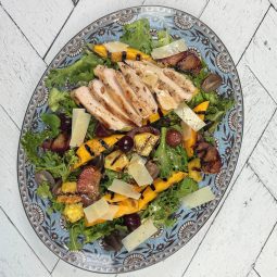 Grilled Chicken & Summer Fruit Salad