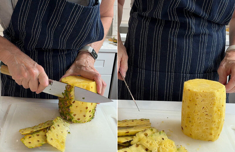 How to Cut a Pineapple – A Gourmet Food Blog